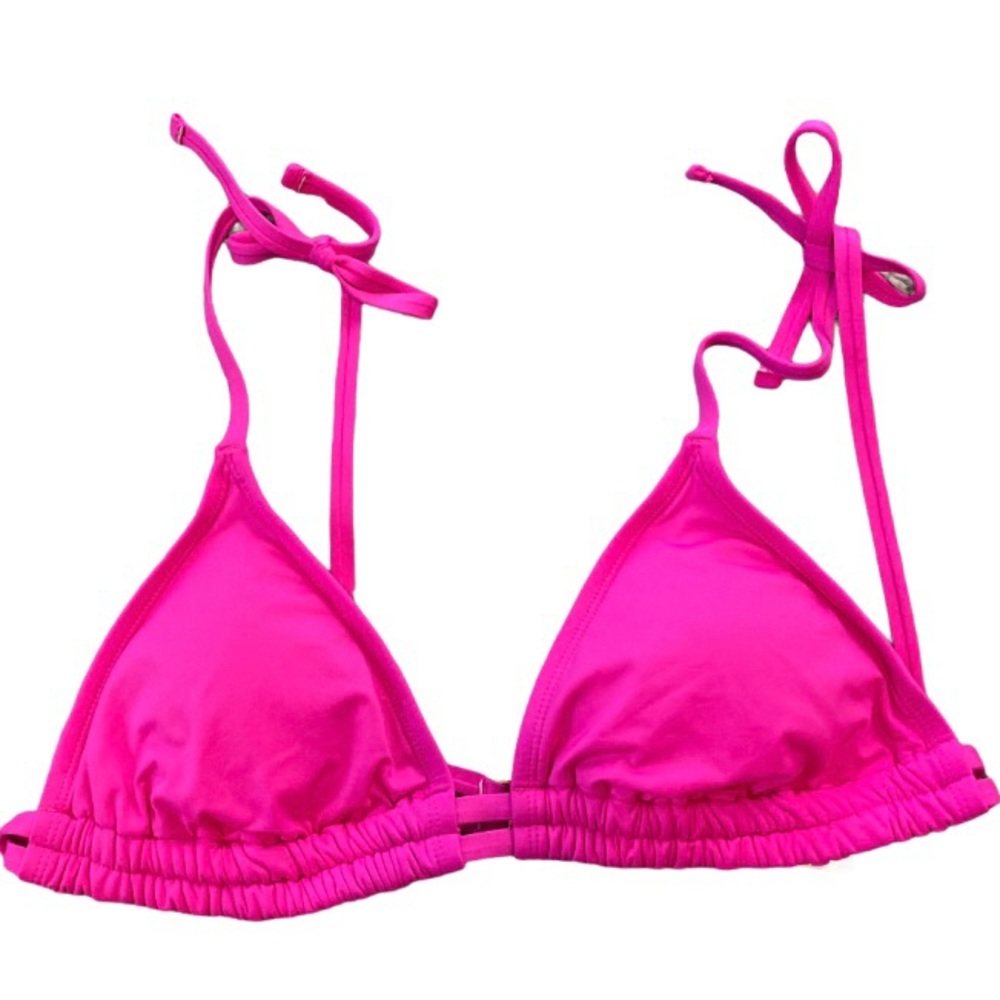 Sugar Beach Women’s Pink Bikini Swimsuit Top